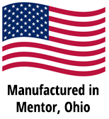 Manufactured in Mentor, Ohio