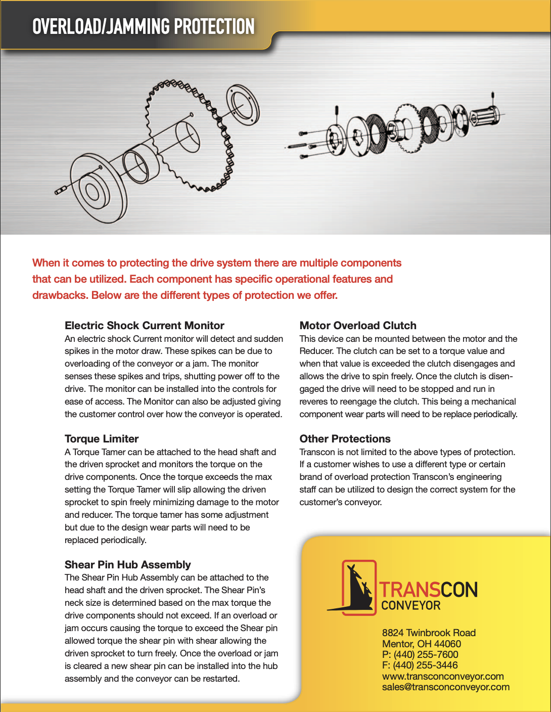 Overload & Jamming Protection